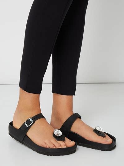 Birkenstock Zehentrenner 'Kaduna Diamond' mit großem .